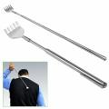 Anti Khujli Chulkani Telescopic Metal Back Scratcher Massage Stainless Steel Extendable Telescopic Back Scratcher, Pocket Size Itching Hand Stick (Till 20 Inches) Pack of 1.