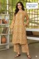 Floral printed co-ord set for woman.
