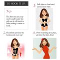 Women's Waist Trainer Corset for Weight Loss Sport Workout Body Shaper Tummy Fats Burner,S -Black.