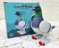 Pigeon Dove Battery Operated Toy with Flapping Wings,. 