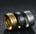 Finger Ring Muslim Allah Stainless Steel Men Islam Rings Jewelry.