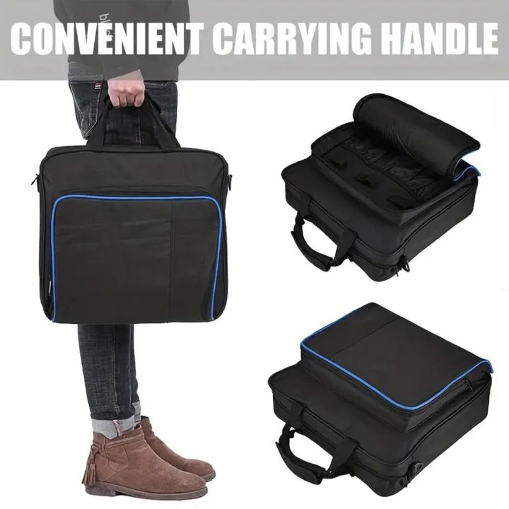 Bag%20For%20PS4%20Travel%20Storage%20Carry%20Case%20Protective%20Shoulder%20Bag%20for%20Playstation%204%20Slim%20Console%20and%20Accessories%20-%20Image%202