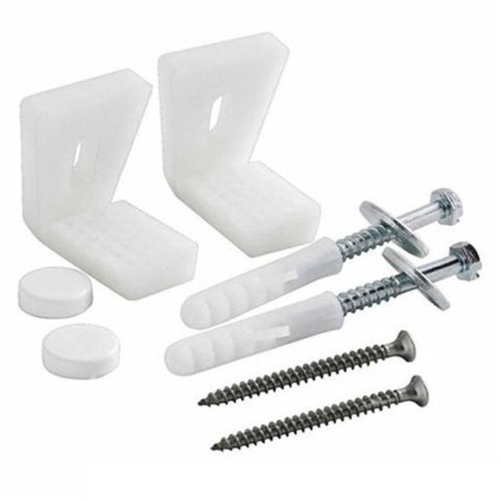 Bathroom Angled Floor Wc Tet Pan Bidet Or Semi Pedestal Fixing Kit Bolts