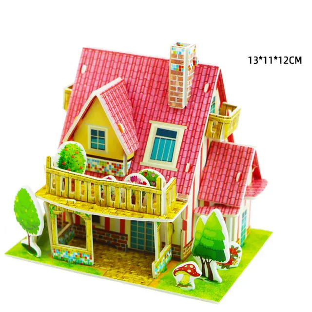Villa%20House%20Castle%20Building%20Model%203D%20Cardboard%20Puzzle%20Jigsaw%20Toys%20Children's%20Interest%20Educational%20Toys%20Kids%20Gift%20-%20Image%208
