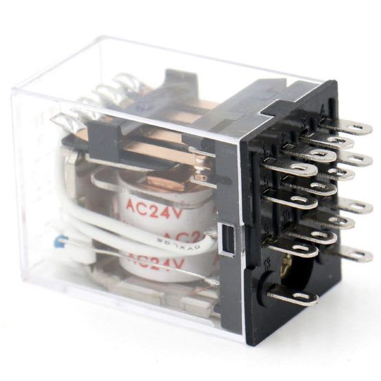 14%20pin%20AC%20220V/240V%20Coil%2014%20Pin%20DPDT%20Power%20Electromagnetic%20Relay%20-%20Image%202