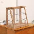 Miniature Bakery Case 1/12 Clear Doll House Cakes Cabinet Ornaments. 