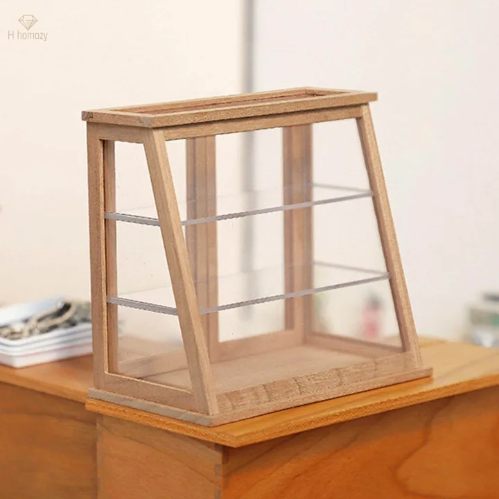 Miniature%20Bakery%20Case%201/12%20Clear%20Doll%20House%20Cakes%20Cabinet%20Ornaments%20-%20Image%204