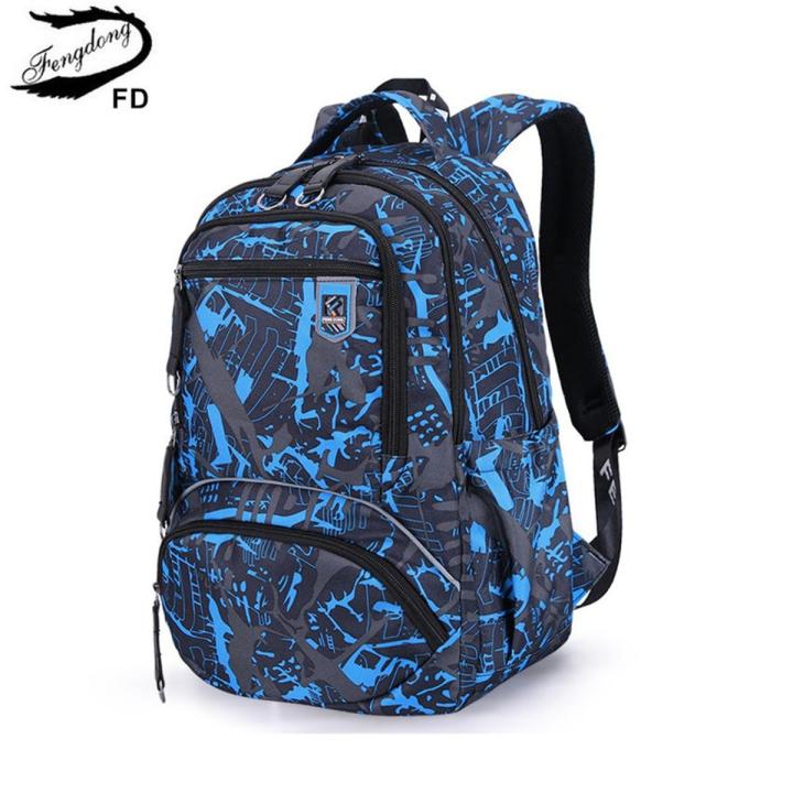 FengDong Men travel backpack College Student school backpack high School Bags for Teenage boys Casual Sports backpack Rucksack