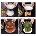 WAY W 60 Mesh Handheld for Baking Kitchen Icing Sugar Sifter Kitchen Utensil Baking Tools Flour Sieve Powder Strainer Flour Sifter Pastry Tool.