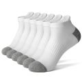 6 Cotton Man and Women Socks Sports Solid Color Male's Short Sock Cycling Breathable Mesh Ankle Summer Running Socks. 