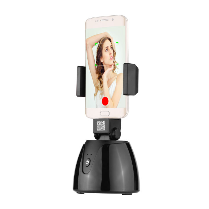 Smartphone%20360%C2%B0%20Smart%20Tracking%20Selfie%20Stick%20Holder%2037%C2%B0%20Tilt%20Object%20Tracking%20Face%20Tracking%20Phone%20Control%20with%20Integrated%20Phone%20Holder%20Universal%201/4%20Thread%20for%20Vlog%20Video%20Making%20-%20Image%202