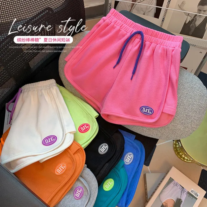 Girls'%20Shorts%20Summer%20Wear2022New%20Korean%20Style%20Western%20Style%20Medium%20and%20Large%20Children's%20Candy%20Color%20Outerwear%20Baby%20Girls'%20Casual%20Shorts%20-%20Image%204