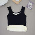 Warm Suspender Underwear Student Thermal Underwear Sexy Thermal Underwear Plush Thermal Underwear Underlay Warm Vest. 