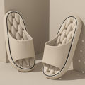 2024 Women Home Shoes Platform Slipper Summer Beach Flip Flops Women EVA Soft Sole Flat Shoes Mute Non-slip Slides Beach Sandal.