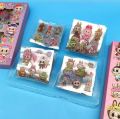 Labubu stickers, Labubu stickers, 1 box of 100 sheets, DIY Labubu cute decorative stickers for children's gifts.