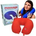 Travel pillow vibrating Neck Massage Cushion Pillow - Multi color. 