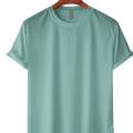 Mens Premium Blank T-shirt-MIST GRAY COLOR 100%Cotton. 