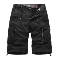 2022 New Spring Men Cotton Cargo Shorts Clothing Summer Casual Breeches Bermuda Fashion Beach Dropshipping Denim Cargo Short Men. 