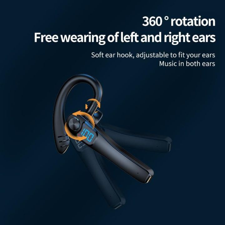 %E3%80%90FUPANG%E3%80%91Painless%20Ear-hook%20Bluetooth%205.2%20Wireless%20Earbuds%20Waterproof%20Sport%20Earphone%20Standby%20Business%20Headphones%20Mic%20for%20Running%20Cycling%20Driving%20-%20Image%205