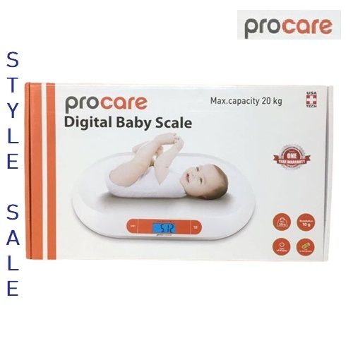 ProCare Digital Baby Weight Scale 20kg USA TECH approved.
