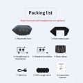 Stereo X6 Helmet Headset Bluetooth 5.0 Motorcycle Earphones Wireless Speaker Headphone Handsfree Call Music Play 800mAh. 