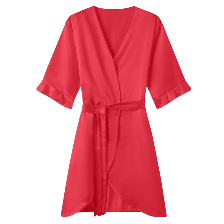 Delicate%20Allure:%20Ruffle%20Satin%20Robe%20for%20Effortless%20Bridal%20Relaxation%20-%20Image%206