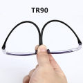 New Diamond-cut Bifocal Progressive Reading Glasses Men Blue Light Blocking Multifocal Eyewear Ultralight Rimless Eyeglasses PCardiaCP. 