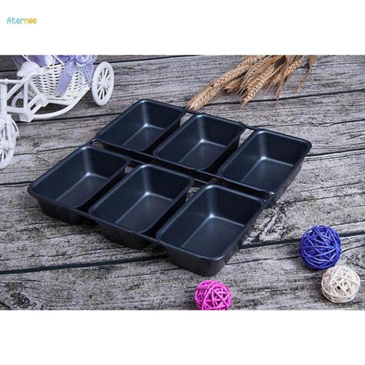 6%20Cavity%20Carbon%20Steel%20Non%20Stick%20Mini%20Loaf%20Baking%20Pan%20Tray%20Tin%20Bakeware%20-%20Image%206