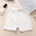 Cute Cotton Girls Dance Safety Pants Breathable Short Underpants Kids Short Pants Solid Color for 3-8Years Old Children Summer Underwear.