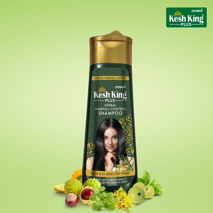 200 ml kesh king hairfall control shampoo  used for male female
