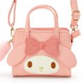 Kuromi Sanrio Sling Backpack My Melody Hello Kitty Dual-use Storage Bag Cinnamoroll Cartoon Side Pompom Purin Shoulder Bag.