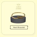 Stainless Steel Golden Plated Cuff Bracelets Bangles Premium Qualityfor Women Fashion Jewelry Bohemian Stylish Classic. - Breslet For men.