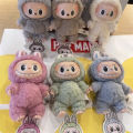 Umstore POP MART LABUBU V1 Macaron Vinyl Character Blind Box (Key Chain/Plush Toy) - Doll Trendy Toy Toffee.
