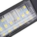 2Pcs Car 18Leds License Plate Lights Plastic for Nissan Qashqai X-Trail Juke Primera Bright Led Number Licence Plate Light. 