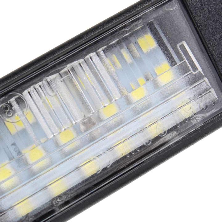 2Pcs%20Car%2018Leds%20License%20Plate%20Lights%20Plastic%20for%20Nissan%20Qashqai%20X-Trail%20Juke%20Primera%20Bright%20Led%20Number%20Licence%20Plate%20Light%20-%20Image%205