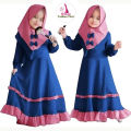 Irani Style Baby Borka Dubai Charry Georgette with Hijab Set for Muslim Baby. 