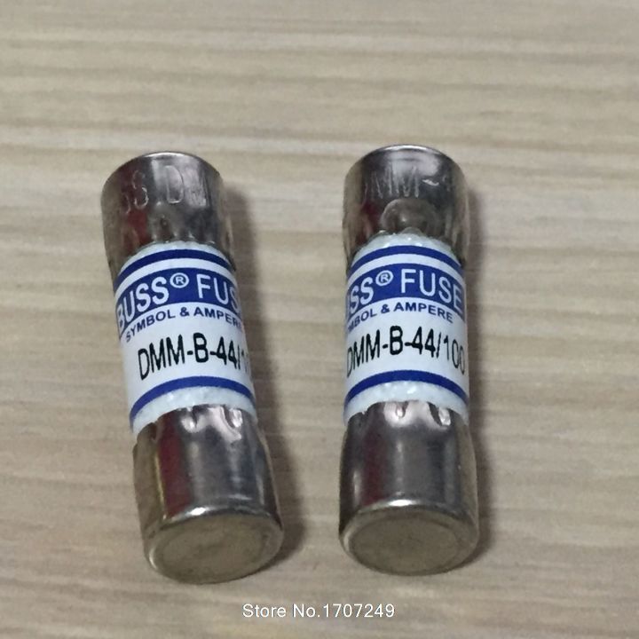 【World Supermarket 2021】2pcs BUSSMANN DMM-B-44/100 FUSE 10x35mm 1000V for Fluke multimeter F115C/F116C/F117C/F87V/F175/F177/F179/F287/F289