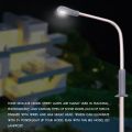 【Must-Have Gadgets】 10 pcs Model LED Street Lamp Lighting Single Train Layout Landscape 1: 100. 