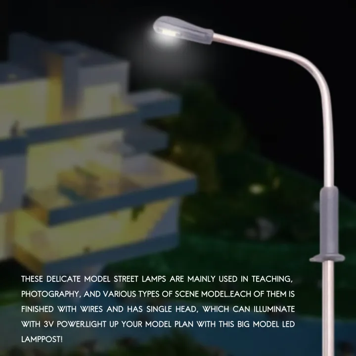 %E3%80%90Must-Have%20Gadgets%E3%80%91%2010%20pcs%20Model%20LED%20Street%20Lamp%20Lighting%20Single%20Train%20Layout%20Landscape%201:%20100%20-%20Image%208