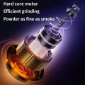 Household Small Powder Grinding Machine, Electric Mini Spice Grinder Add 5 Blades, 304 Stainless Steel Grinding Fine Powder for All Kinds of Grains, Condiments, Coffee Beans (Blue) By Win Accessories. 