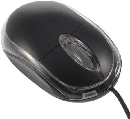 Lot Of 2 OEM Dell Black Premium 6-Button USB Laser Scroll Mice - Model V7623