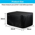 Universal dust cover for printer, for hp/Epson/Canon/Brother wireless printers, 20x16x12 inch, Waterproof Cover. 