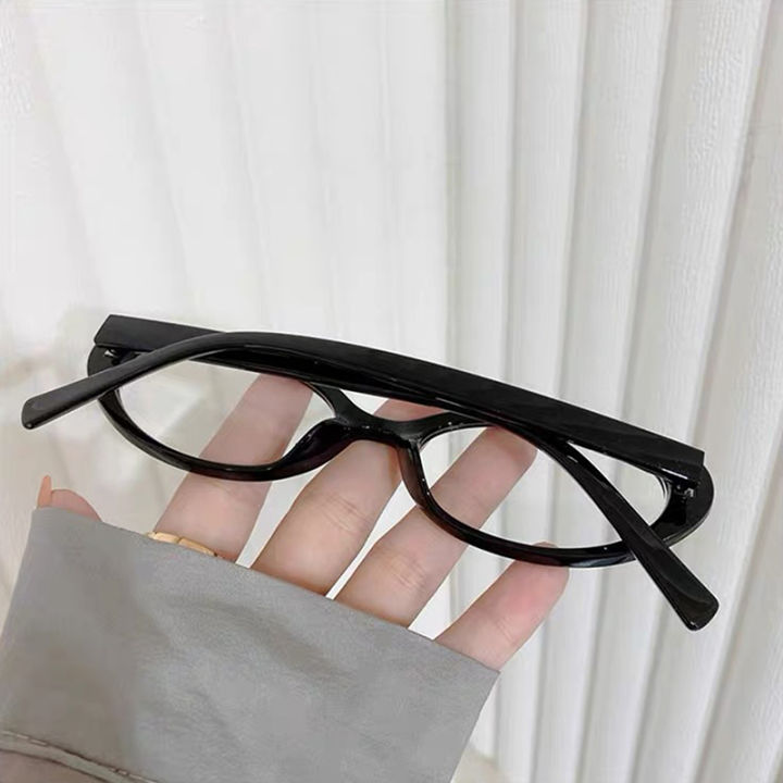 Y2K%20Retro%20Oval%20Frame%20Anti-Blue%20Light%20Glasses%20Sweet%20Cool%20Girls%20Black%20Glasses%20Vintage%20Simple%20Women%20Eye%20Protection%20Spectacles%20Runrui%20-%20Image%204