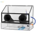 Transparent Acrylic Cover Dust Cage for Grinding Machine Grinding Table. 