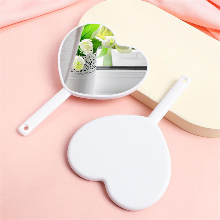 Heart-shaped%20Handheld%20Mirror%20Trendy%20Handheld%20Portable%20Makeup%20Mirror%20Plastic%20Heart%20Mirror%20for%20Beauty%20Routine%20Makeup%20Application%20Personal%20Grooming%20Female%20Users%20Gift%20Item%20-%20Image%209
