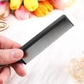 Heat Resistant Teasing Combs with Stainless Steel Pintail Rat Tail Comb Steel Pin Rat Tail Carbon Fiber. 