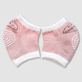 1 Pair Baby Knee Pads – Breathable Anti-Slip Crawling Knee Protector | Elastic Baby Knee Guard Socks for Toddler Crawling & Walking Support. 