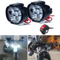 Motorcycle Led Driving Lights,Spotlight Auxiliary Lights Front Fog Lamp Universal. 