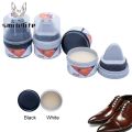 Leather Shoe Boot Polish Cream with Brush Shoe Wax Repair Shoes Glossy Shine Nourishes Protection. 