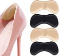 5 Pairs Heel Pads Shoe Inserts Self-Adhesive Heel Cushion Anti-Slip Heel Pads Shoe Insoles for Ladies Liners Heel Blister Protectors for Women Men. 